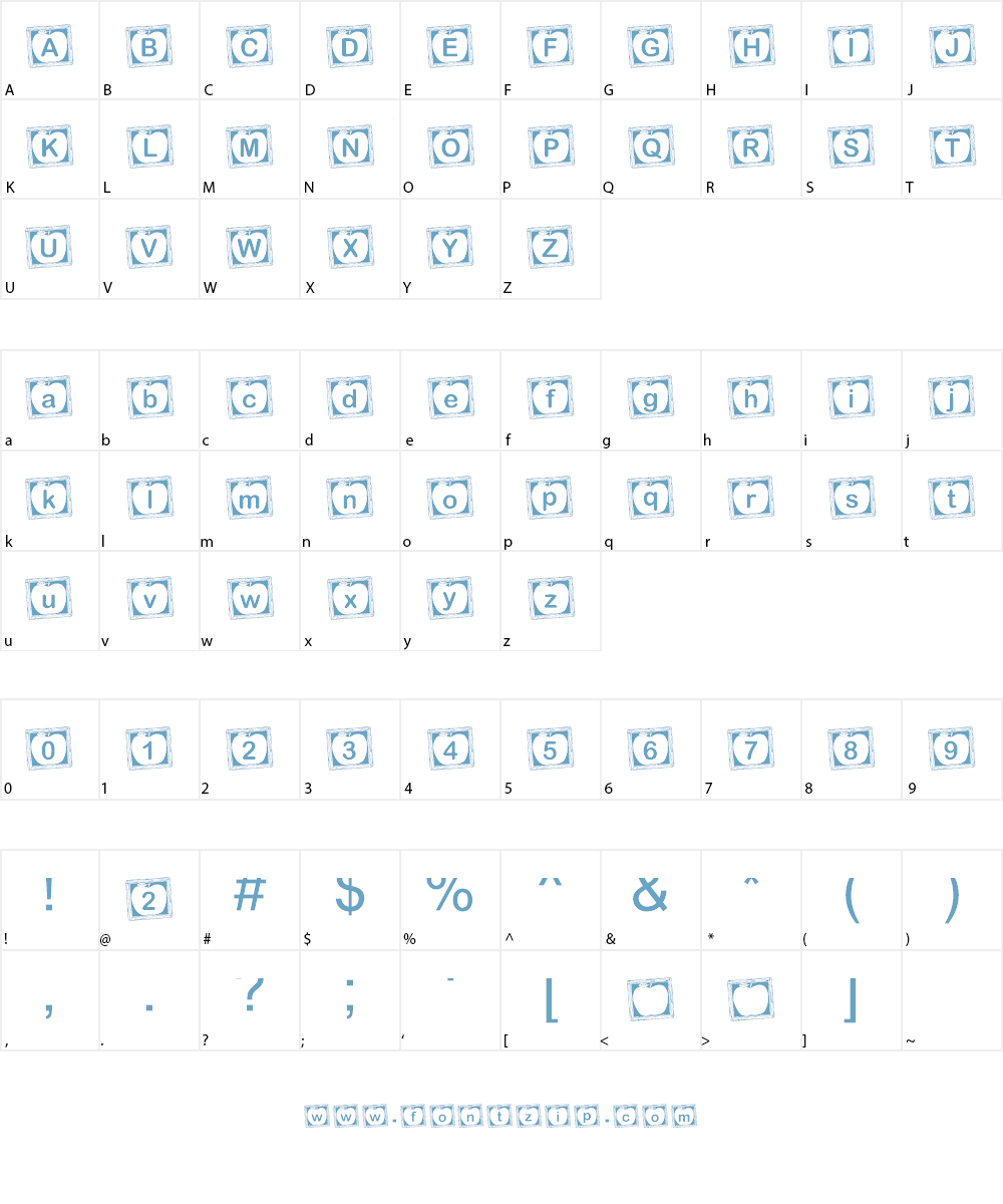 KR Rachel's Chalkboard Font Character